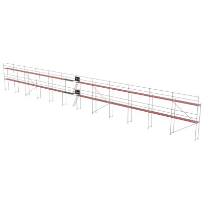 Lešení systém MJ s rámy EKO UNI 70 – Sada č. 2 - 230,4 m²