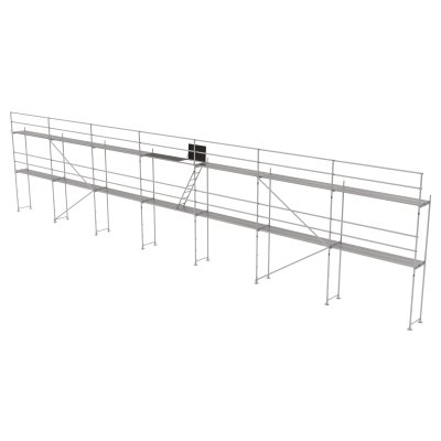 Lešení systém MJ UNI 70 PREMIUM – Sada č. 1 - 134,4 m²