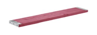 Podlážka dřevěná systém MJ UNI 70 2,50 m x 0,32 m